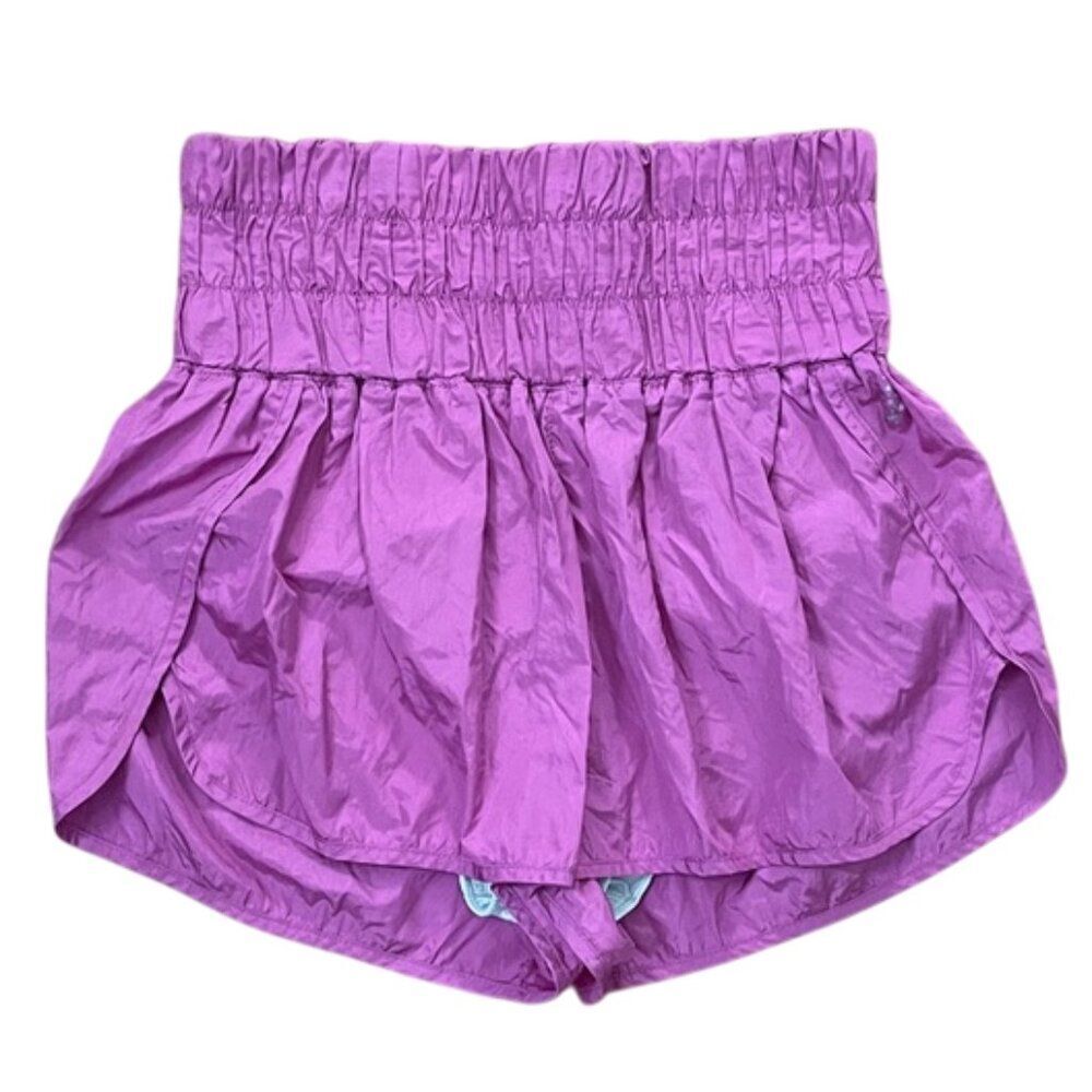 FP Movement Free People Pink Way Home Shorts Womens Size Large Athleisure Casual